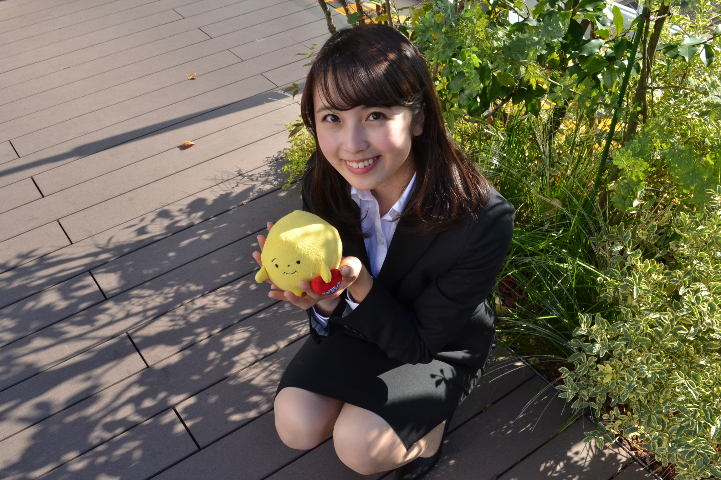 就活スーツの美学生画像1