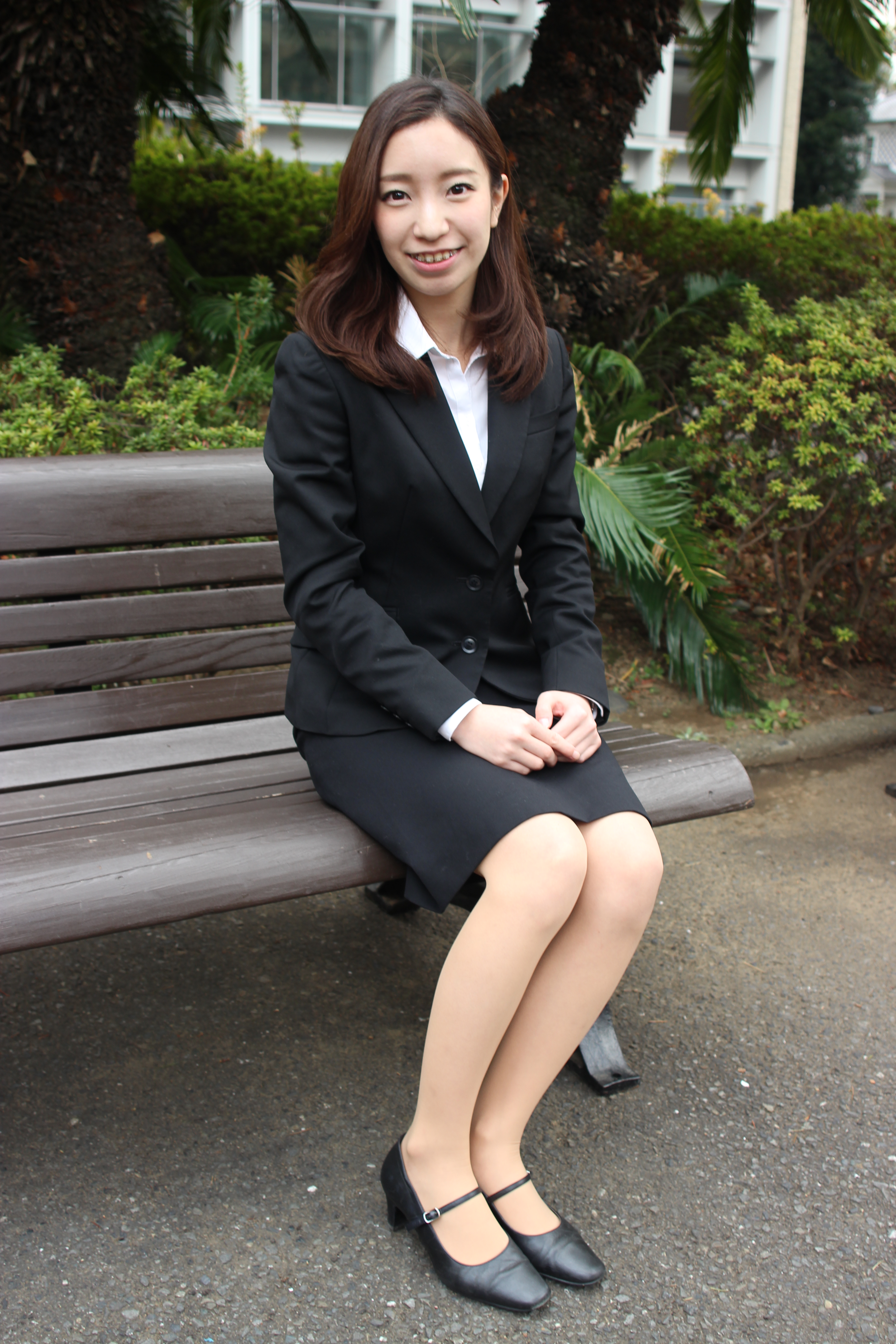 就活スーツの美学生画像1