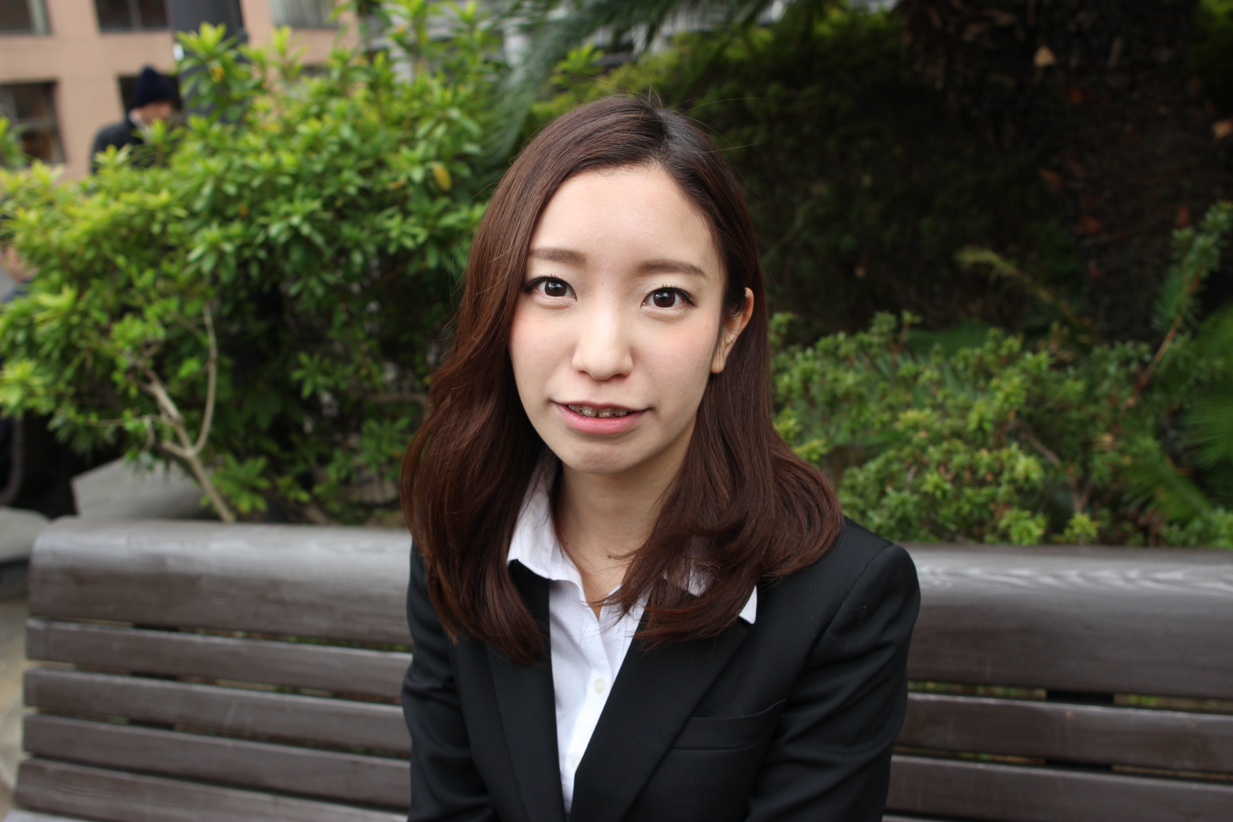 就活スーツの美学生画像5