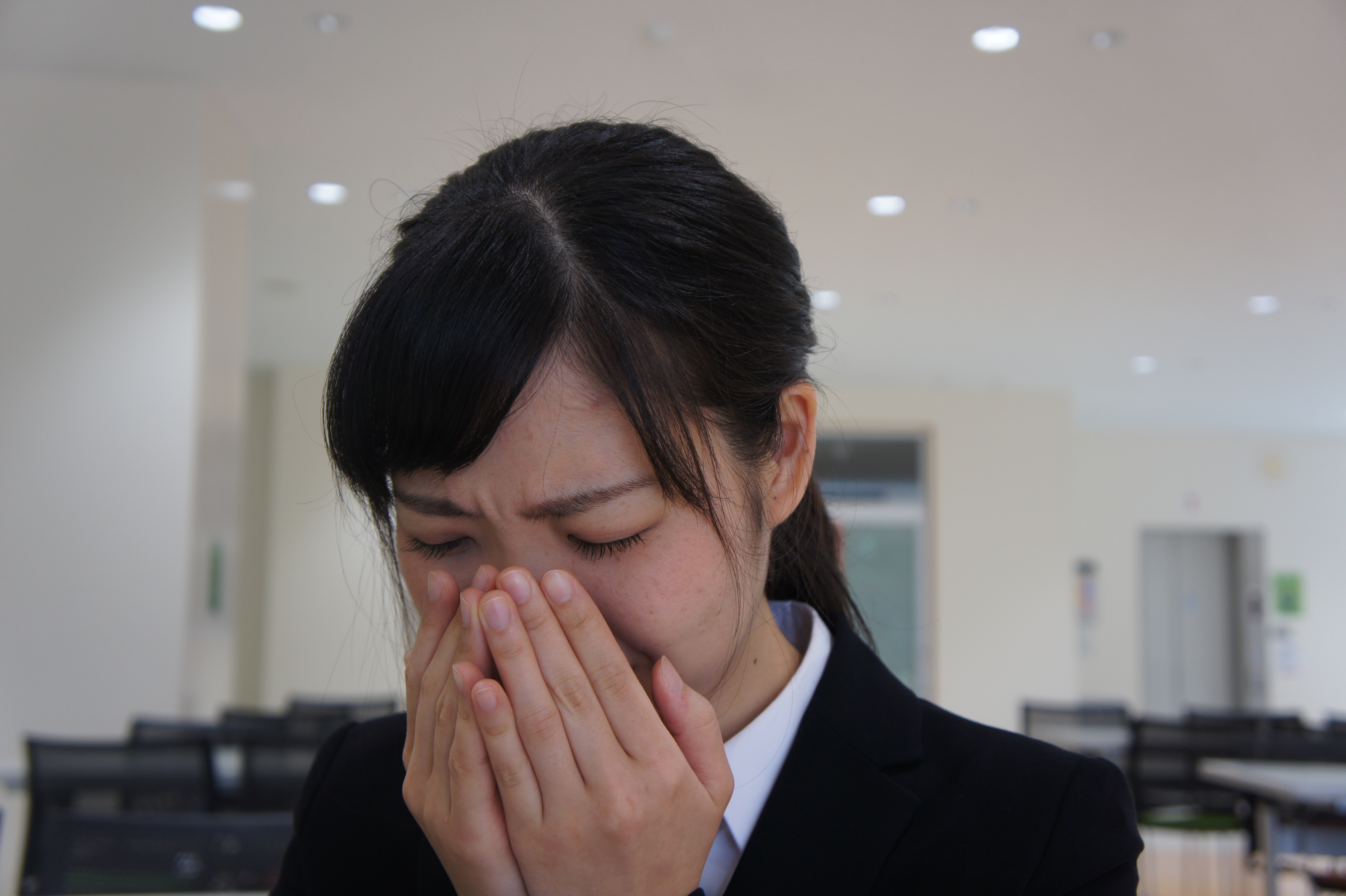 就活スーツの美学生画像5