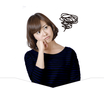 悩む女性