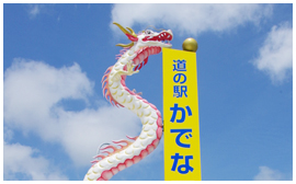 道の駅かでな